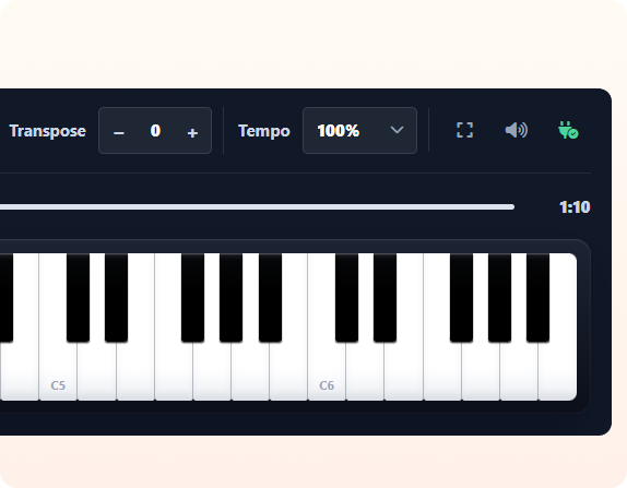 Browser-based MIDI keyboard